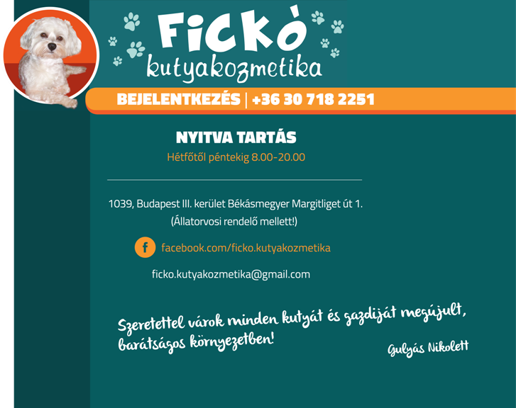 Fickó Kutyakozmetika